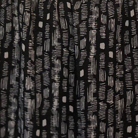 Candie's black/white lined maxi skirt sz XL - Picture 2 of 9